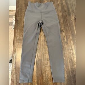 Calia-High-Waist Gray Leggings MEDIUM